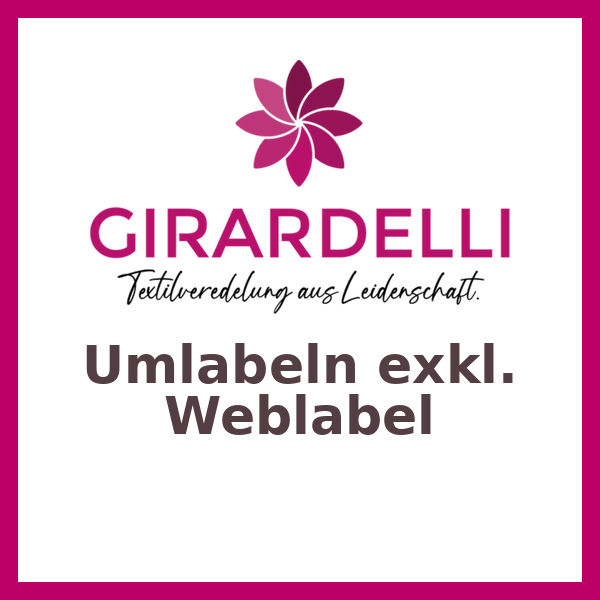 Umlabeln exkl. Weblabel